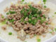 cháo thịt bằm